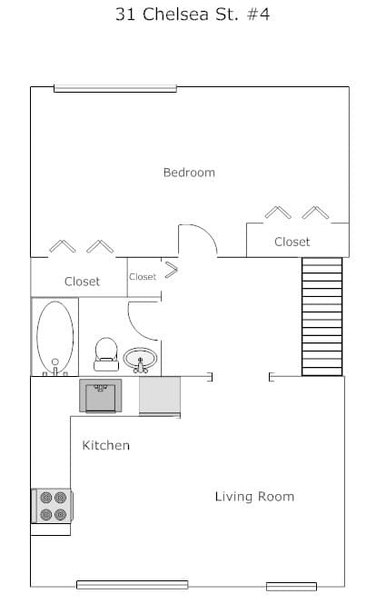 East Boston Apartment: 31 Chelsea Street