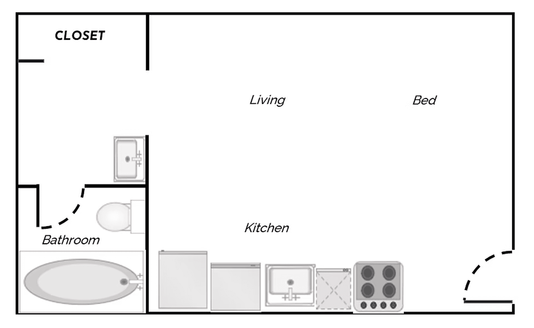 Tempe Apartment: 1620 E Apache Blvd