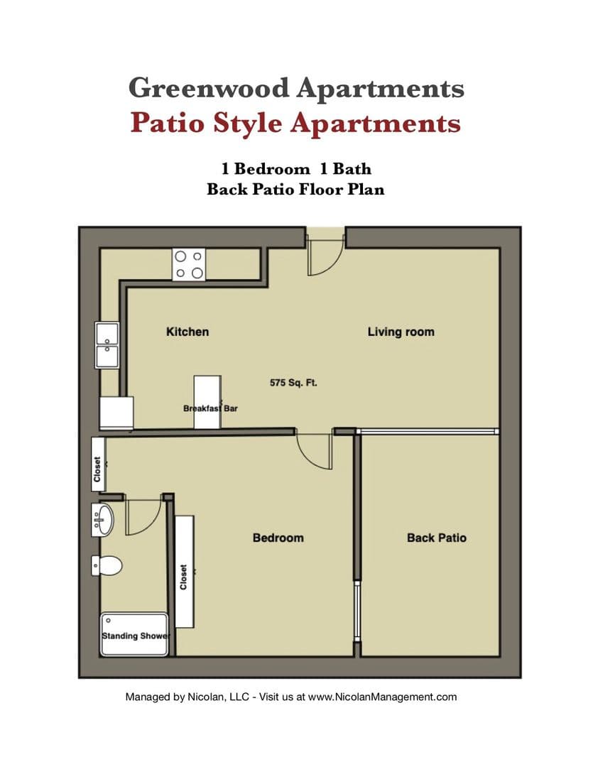 Goodyear Apartment: 1322 N LaJolla Blvd