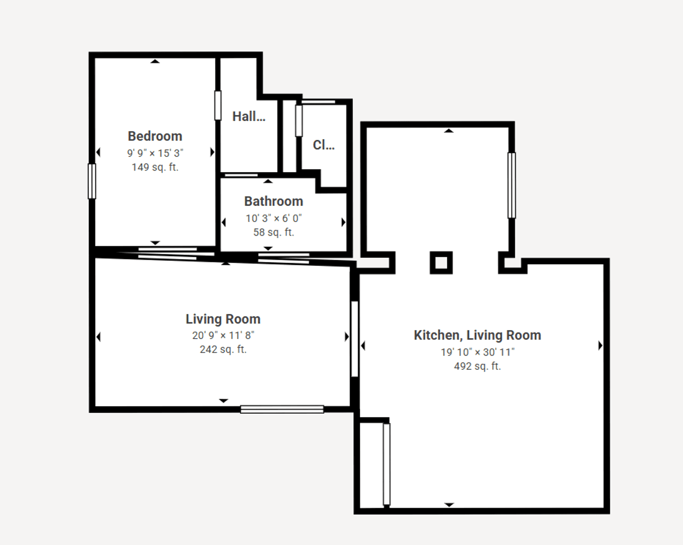 Santa Fe Apartment: 513 La Joya