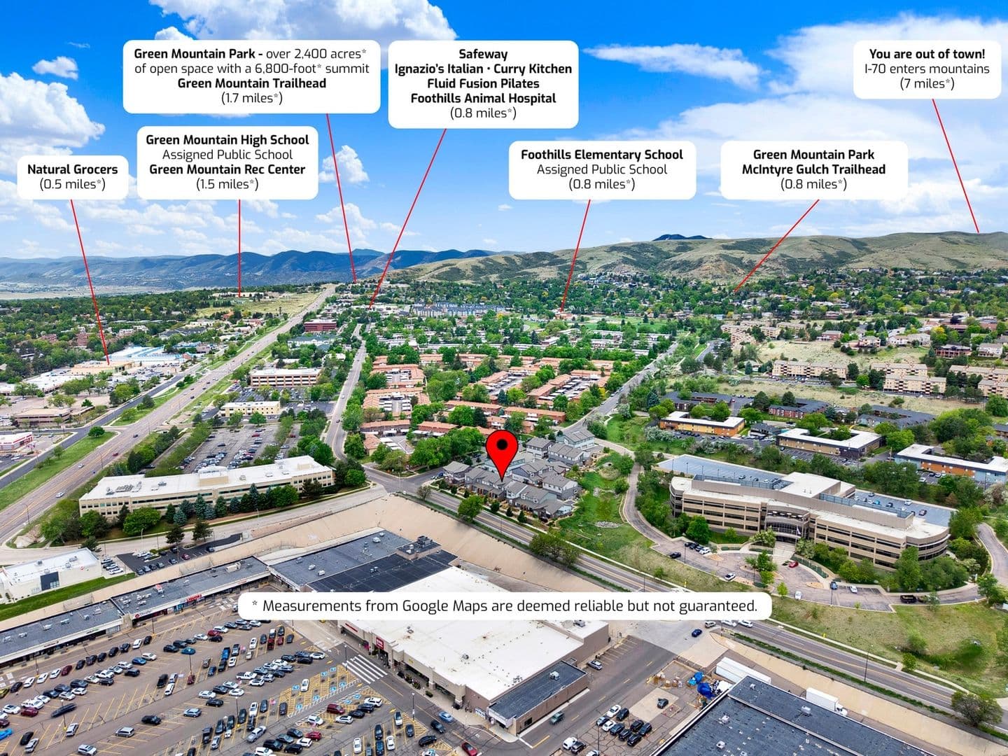 Denver Townhome: 12249 W Alameda Dr