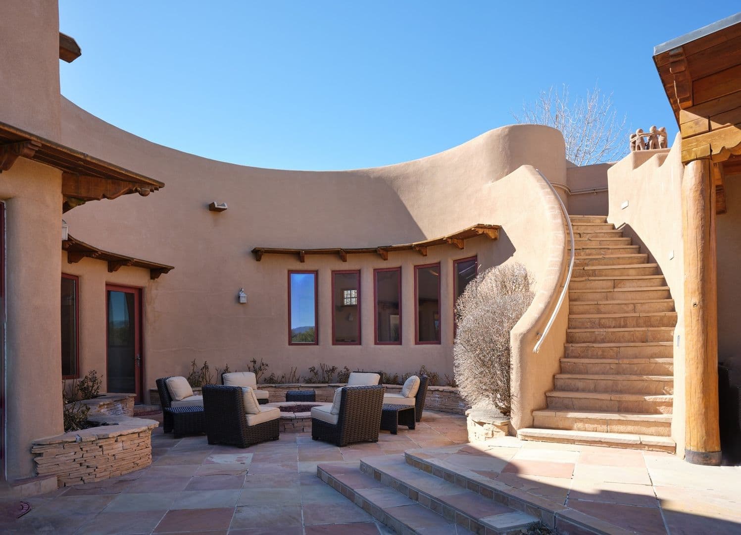 Santa Fe House: 4 Bishops Dome Rd