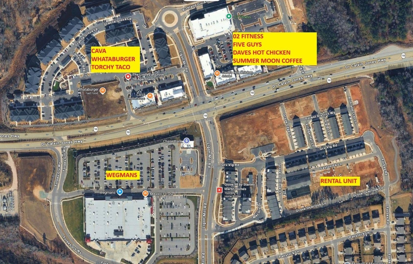 Wake Forest Condo: 409 Grove Overlook Ln