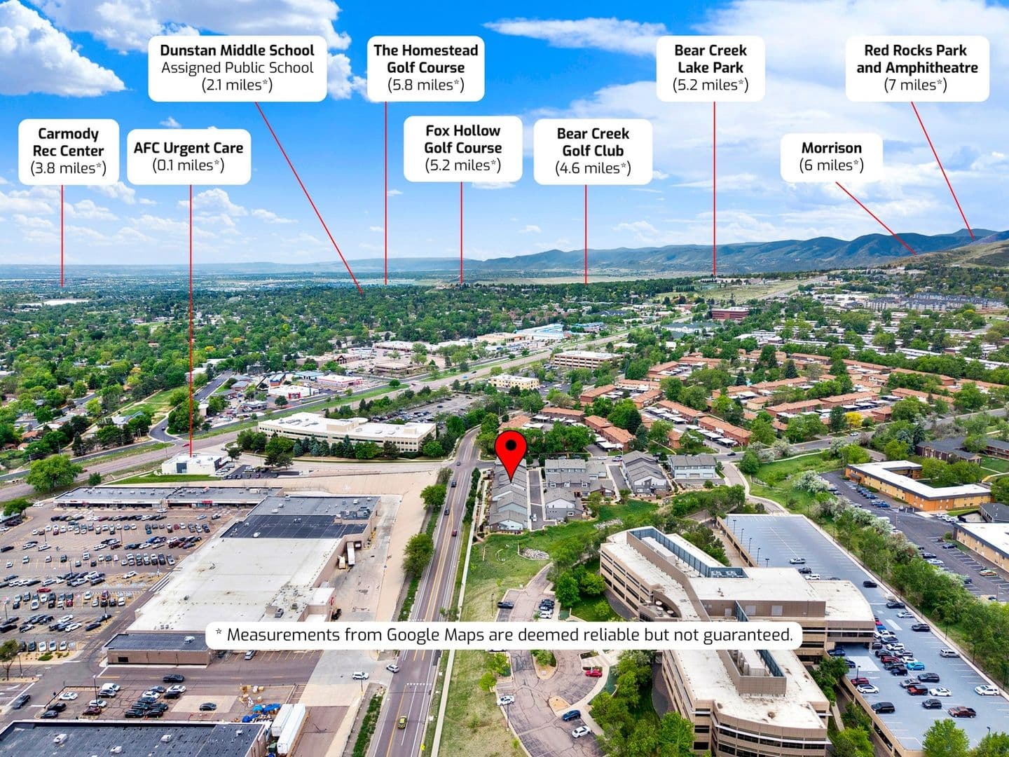 Denver Townhome: 12249 W Alameda Dr