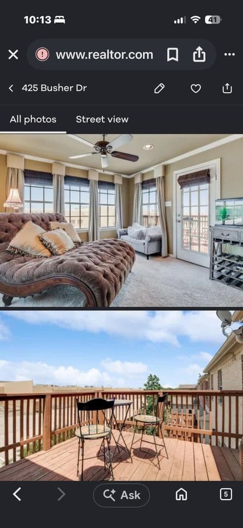 Lewisville Townhome: 425 Busher Dr