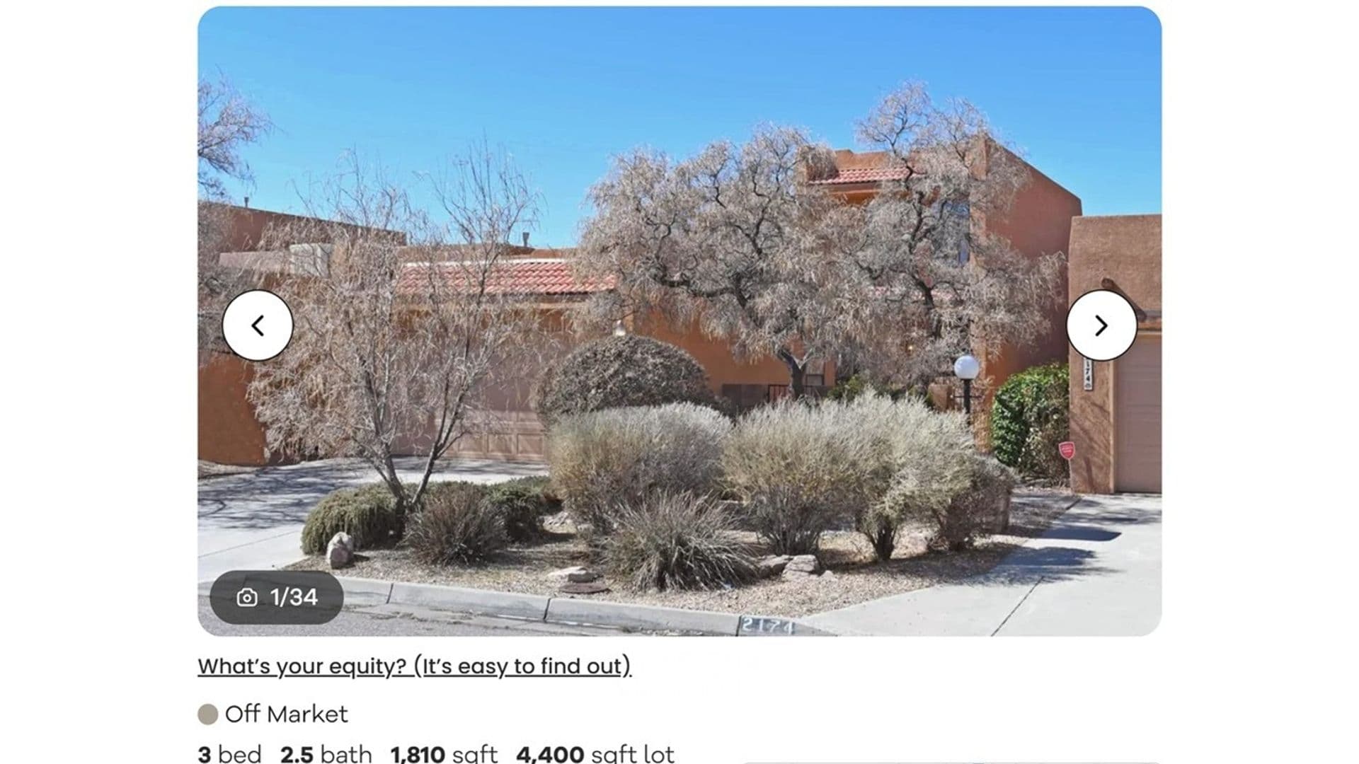 Albuquerque House: 2173 Black Willow Dr NE