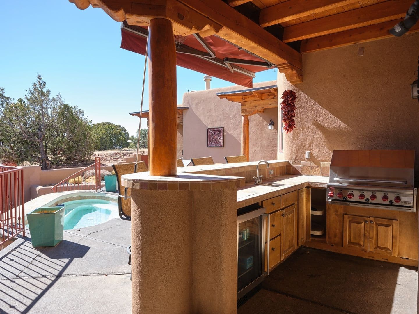 Santa Fe House: 4 Bishops Dome Rd