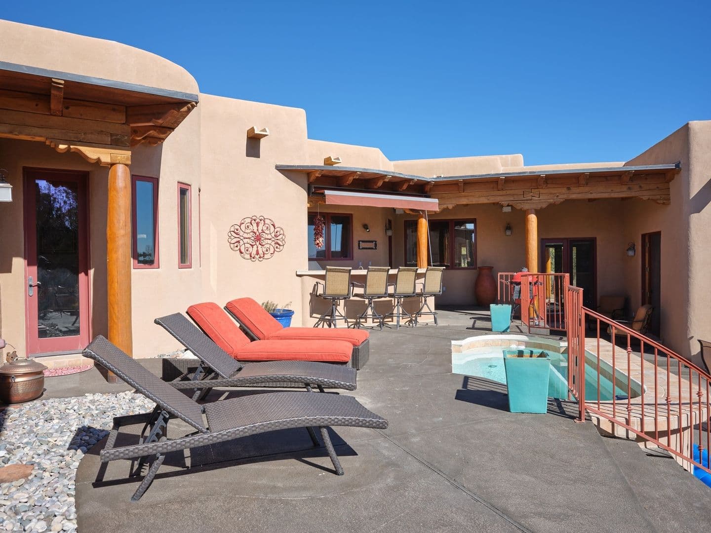 Santa Fe House: 4 Bishops Dome Rd
