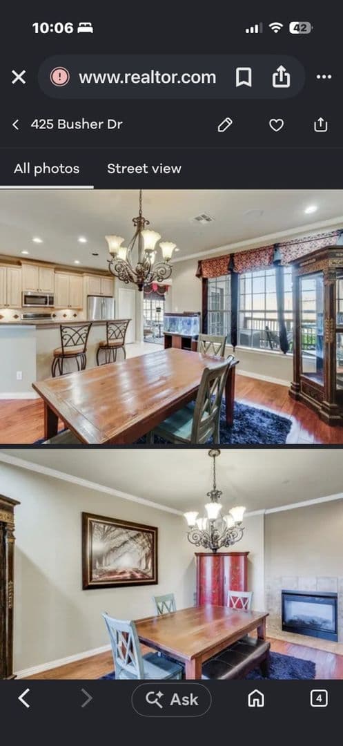 Lewisville Townhome: 425 Busher Dr