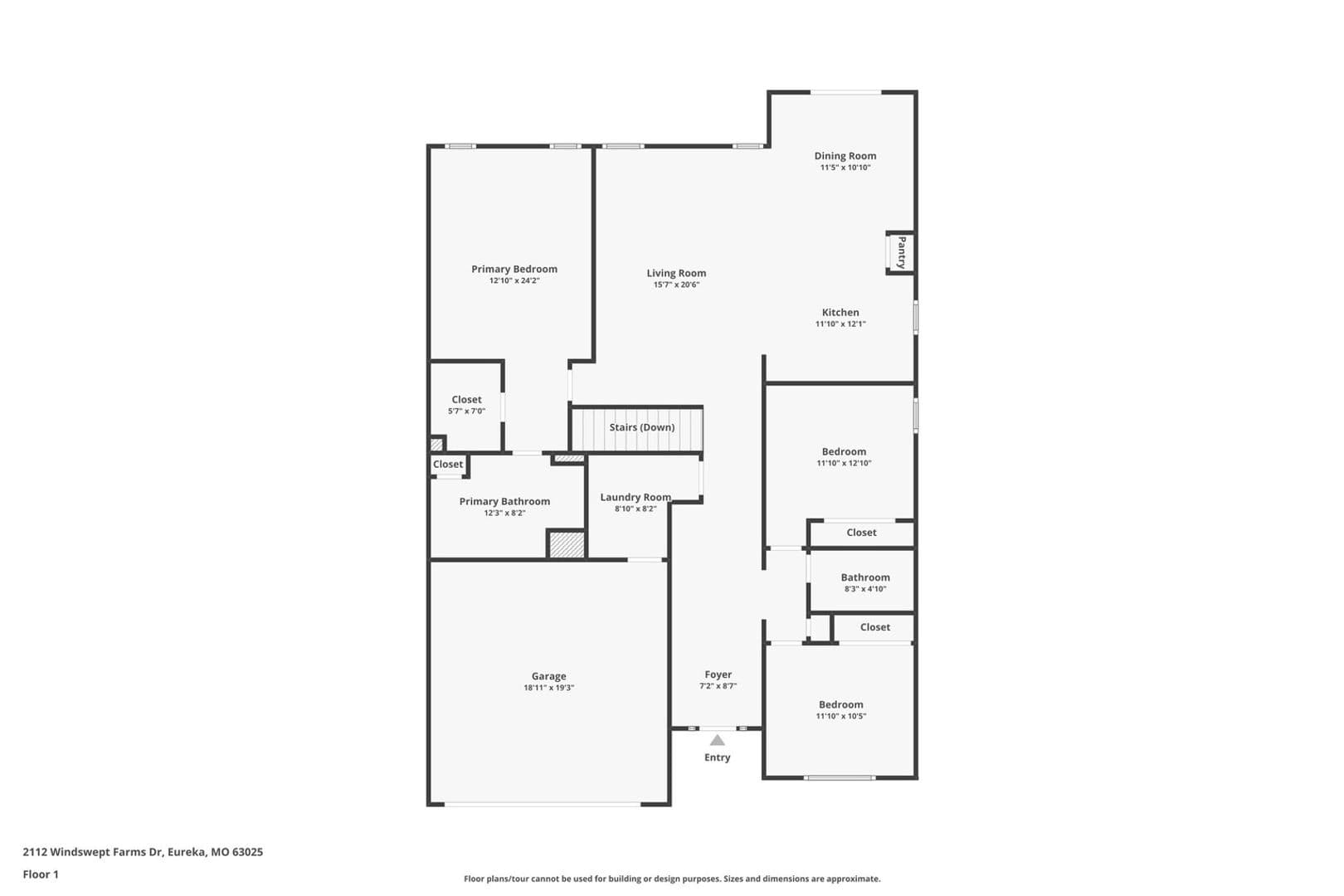 Eureka House: 2112 Windswept Farms Dr