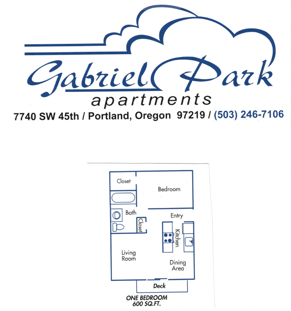 PORTLAND Apartment: 7740 SW 45TH