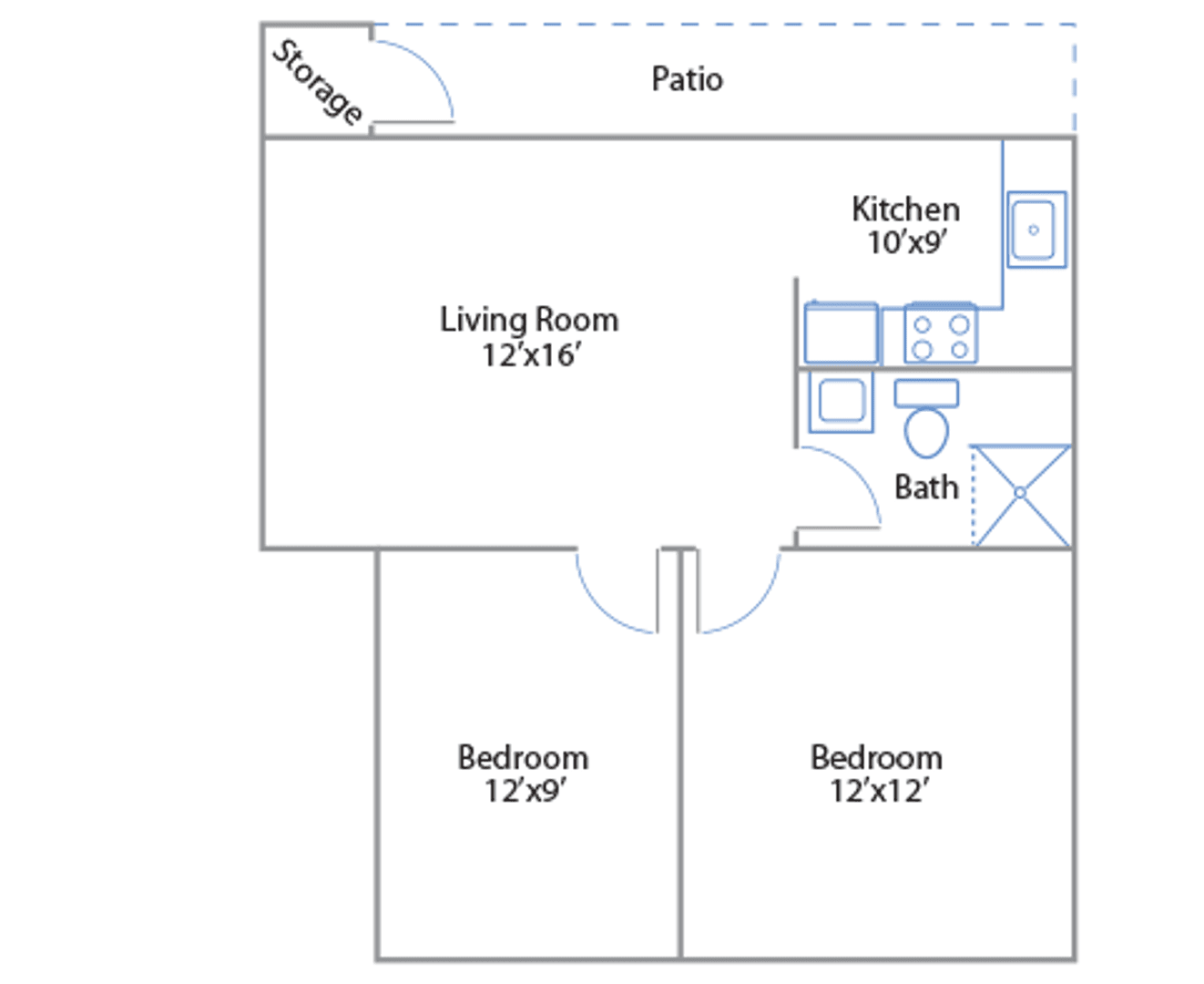 ALBANY Apartment: 1820-1860 GEARY STREET SE