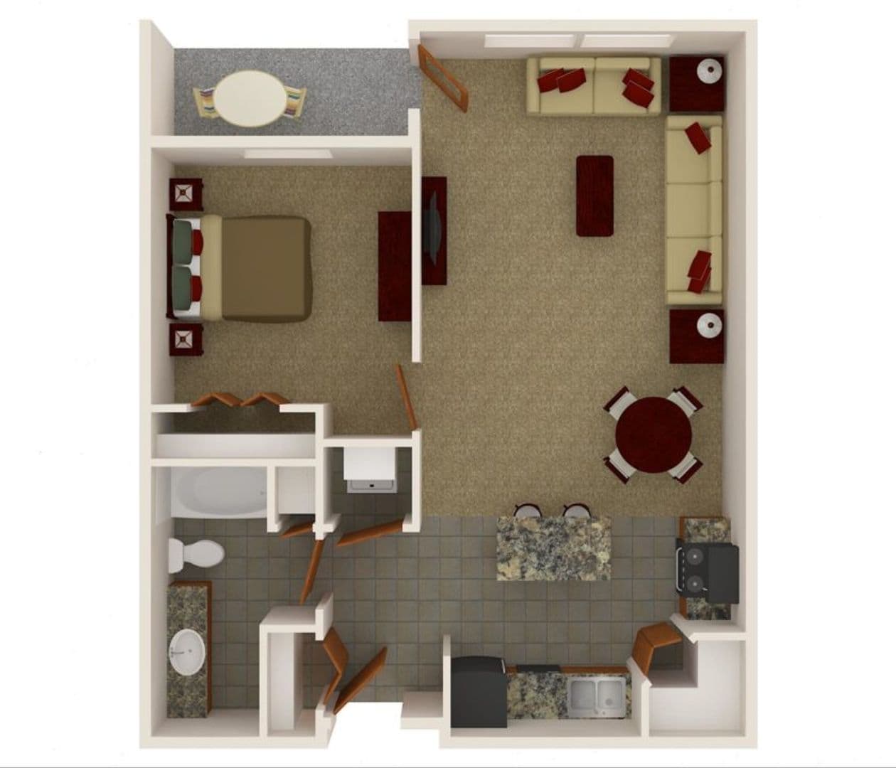 Alexandria Apartment: 4541 & 4727 Arbor Crossing SE