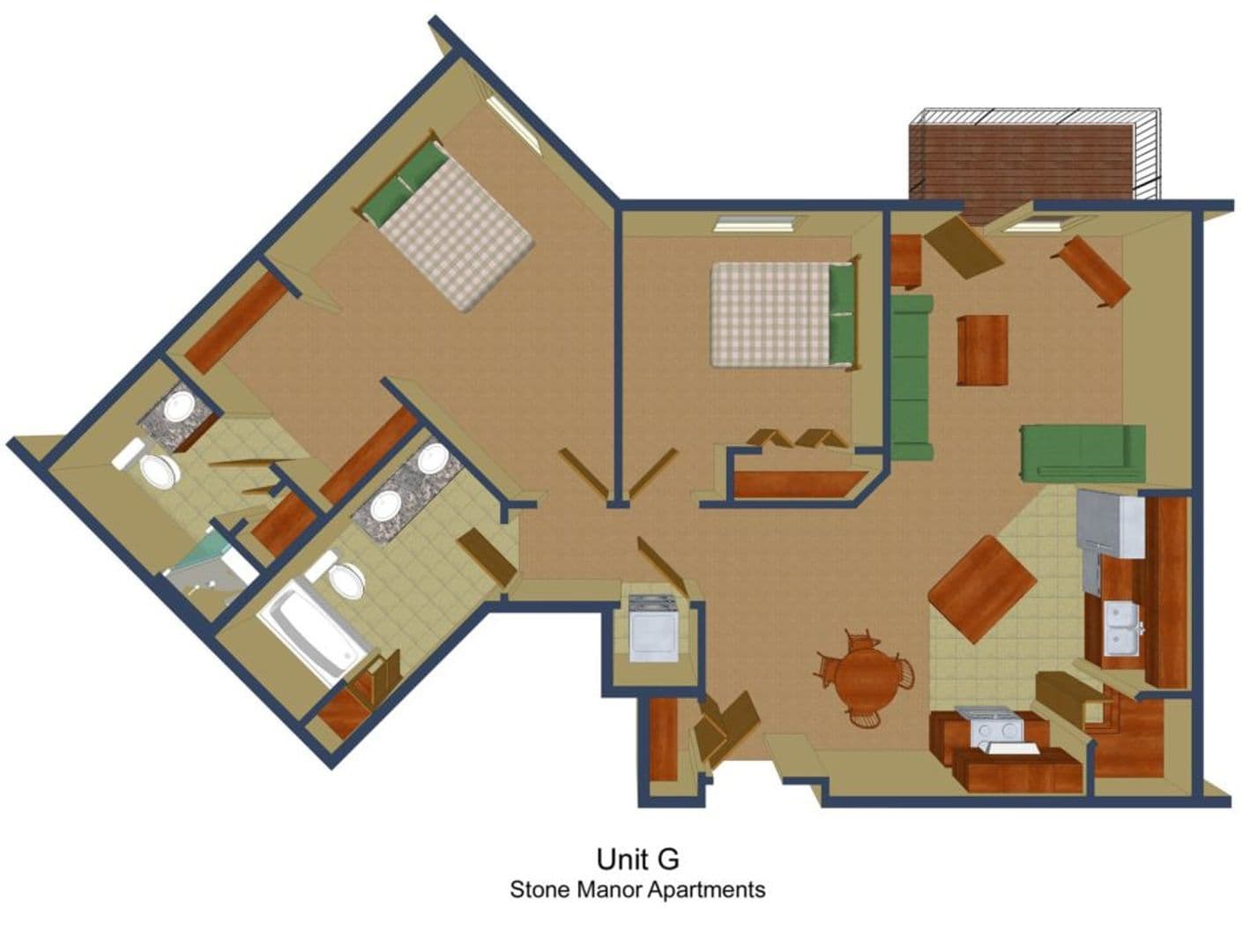 Alexandria Apartment: 4541 & 4727 Arbor Crossing SE