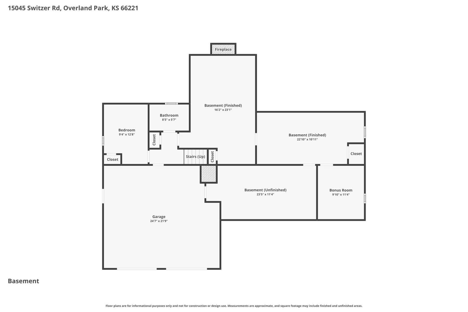 Overland Park House: 15045 Switzer Rd