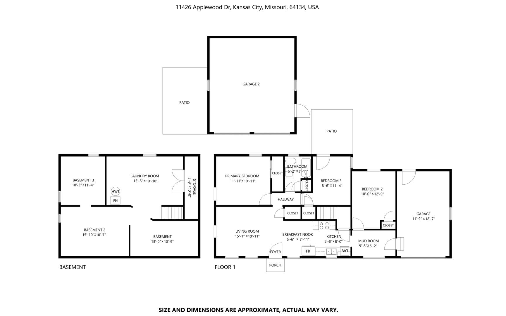 Kansas City House: 11426 Applewood Dr