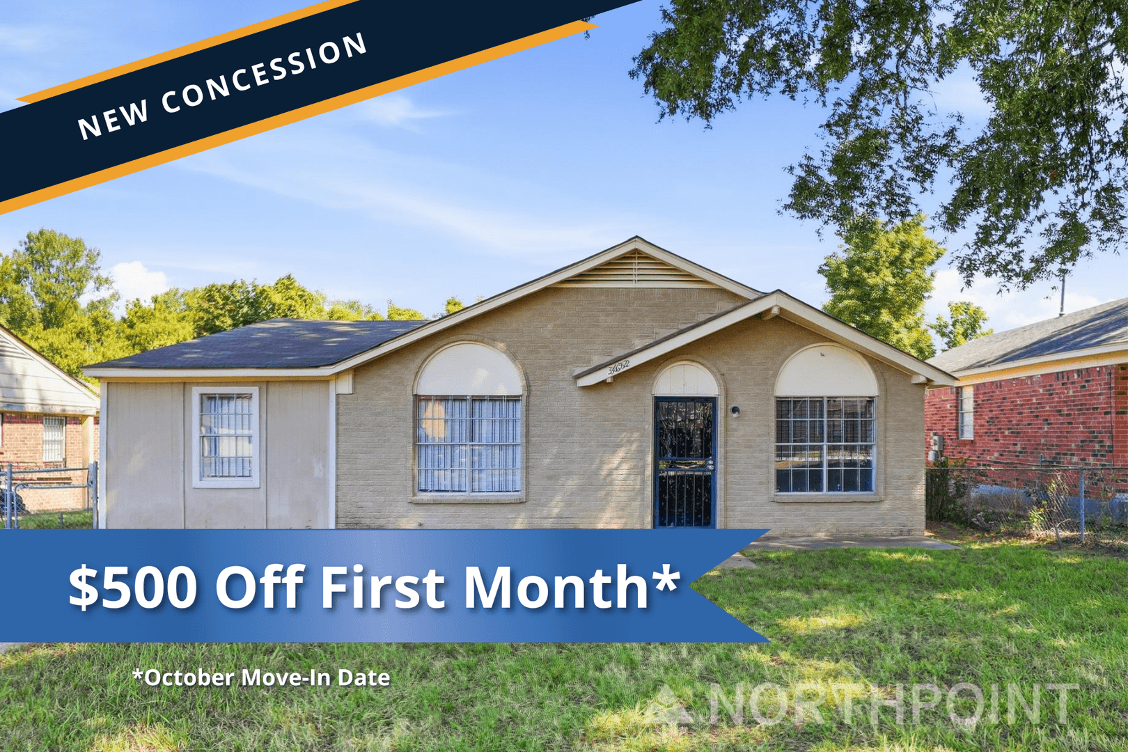 Memphis House: 3652 Buffalo Rd