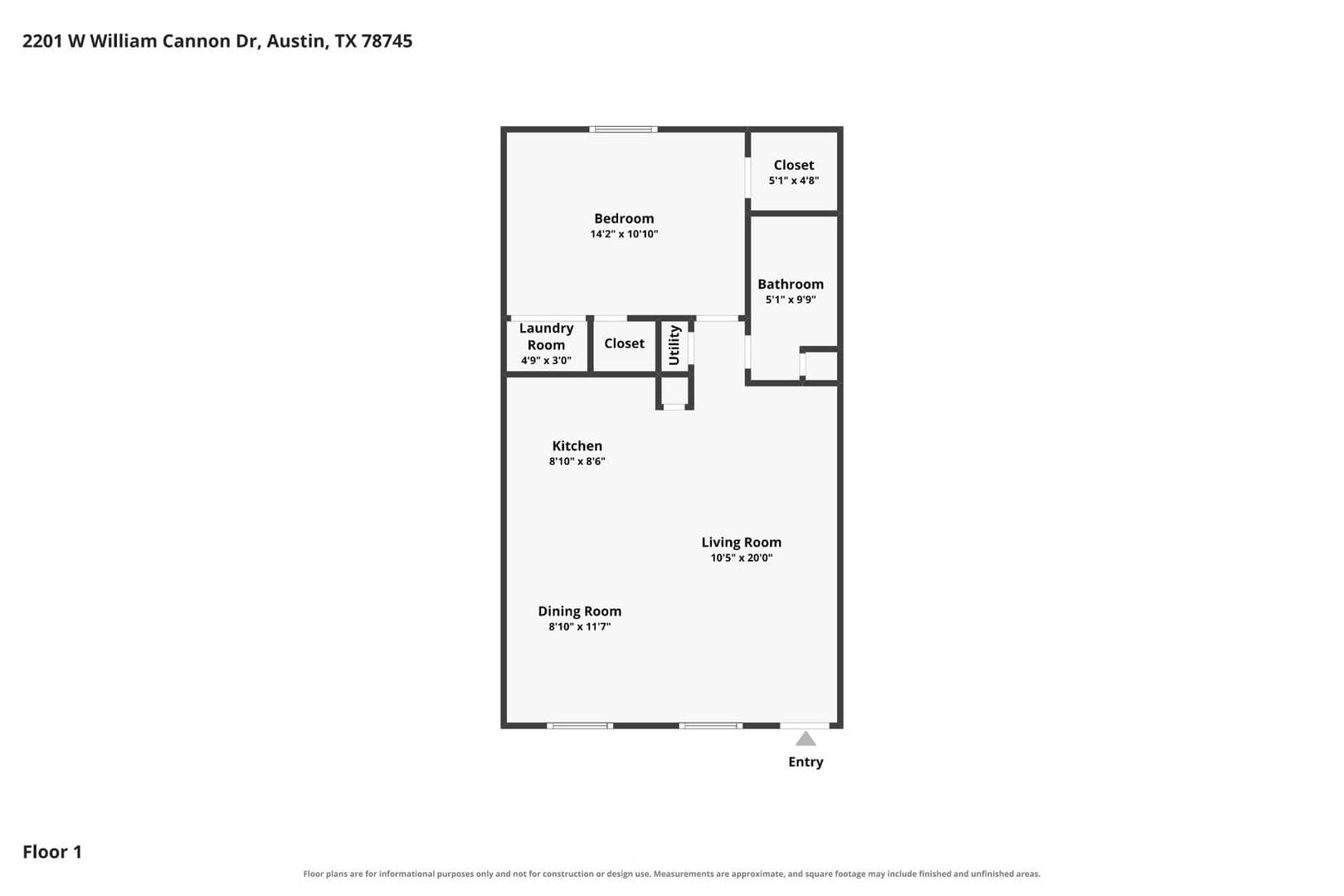 Austin Apartment: 2201 W William Cannon Dr