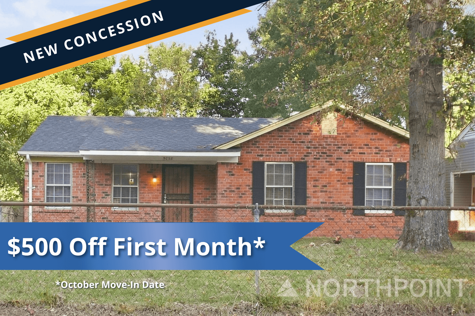 Memphis House: 5058 Blacksmith Dr
