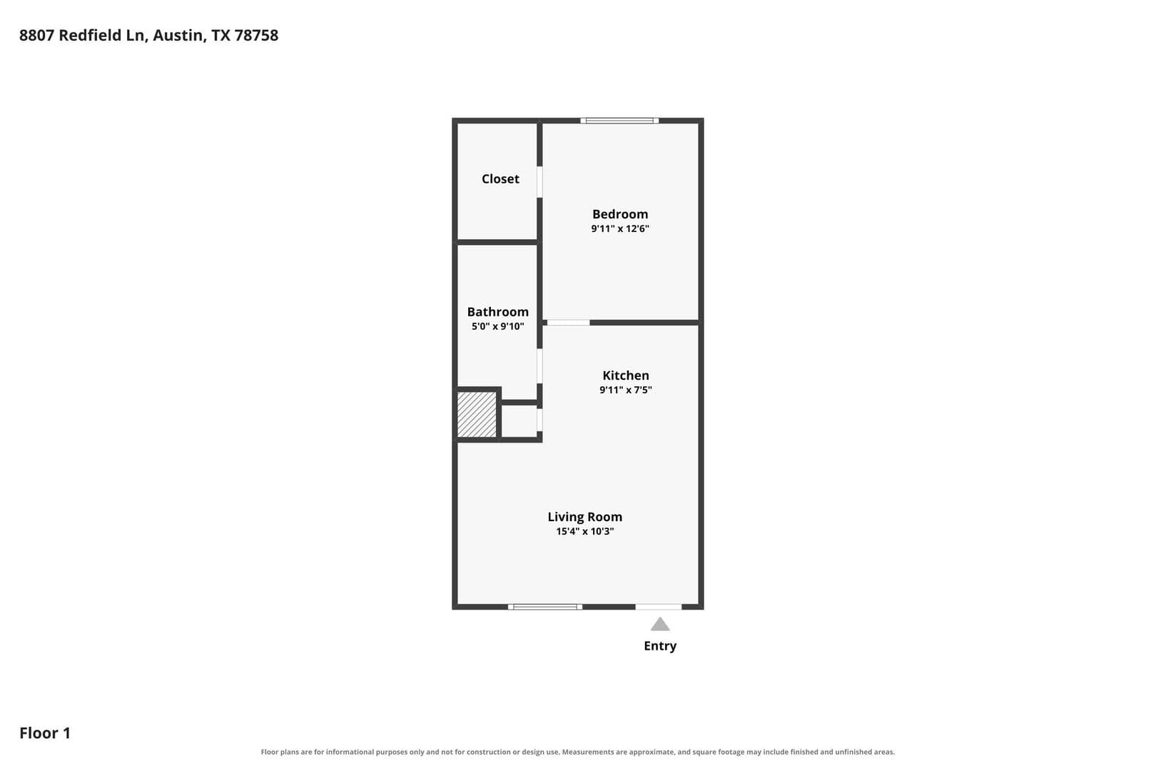 Austin Apartment: 8807 Redfield Ln