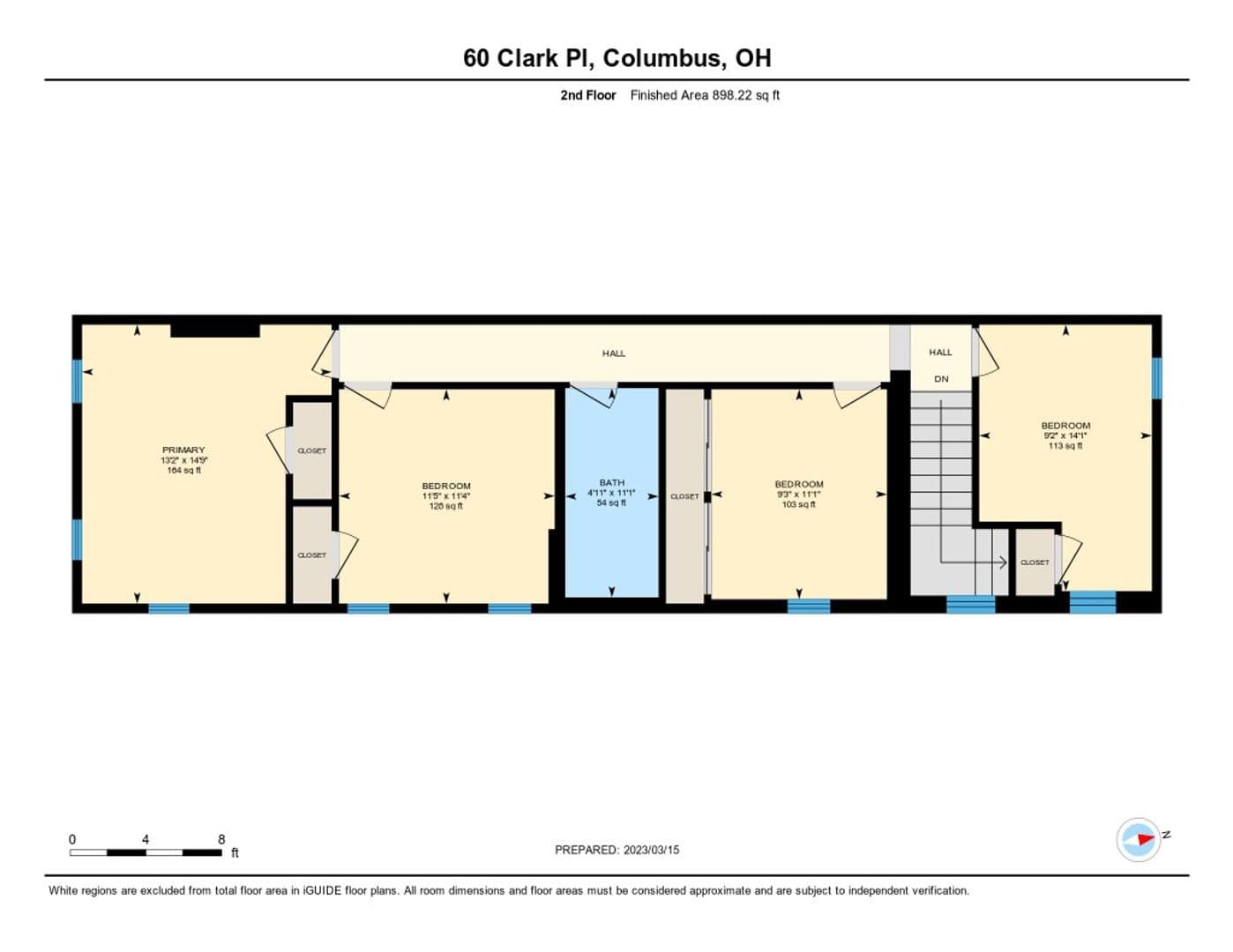 Columbus Apartment: 60 Clark Pl
