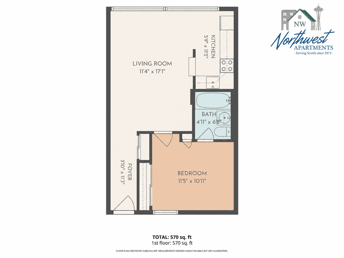 Seattle Apartment: 401 E. Mercer St.