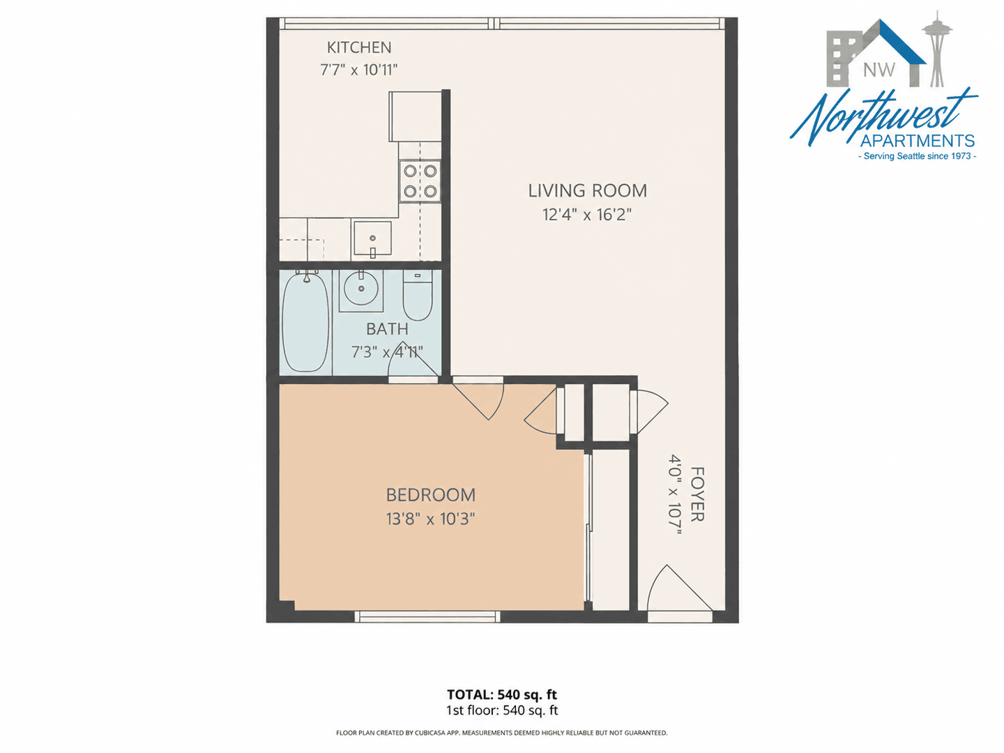 Seattle Apartment: 401 E. Mercer St.