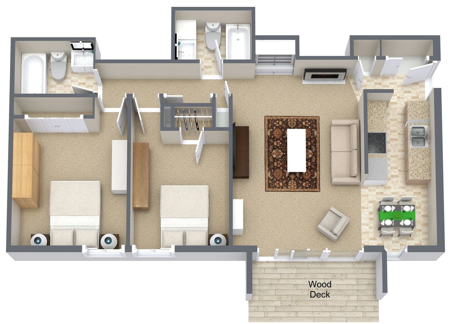 Omaha Apartment: 5344 S 99th Street
