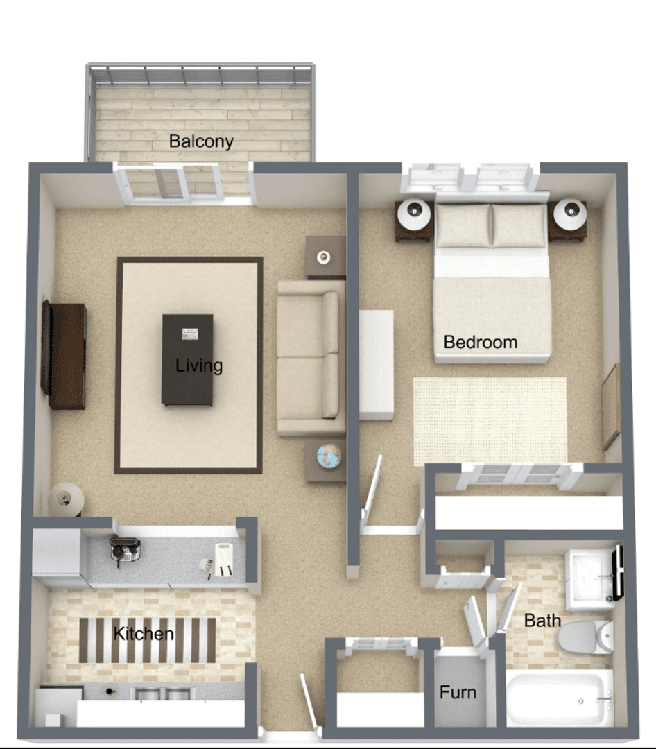 Omaha Apartment: 950 S 69th Street