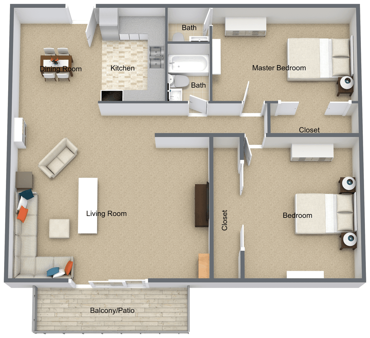 Omaha Apartment: 8500 Ohern