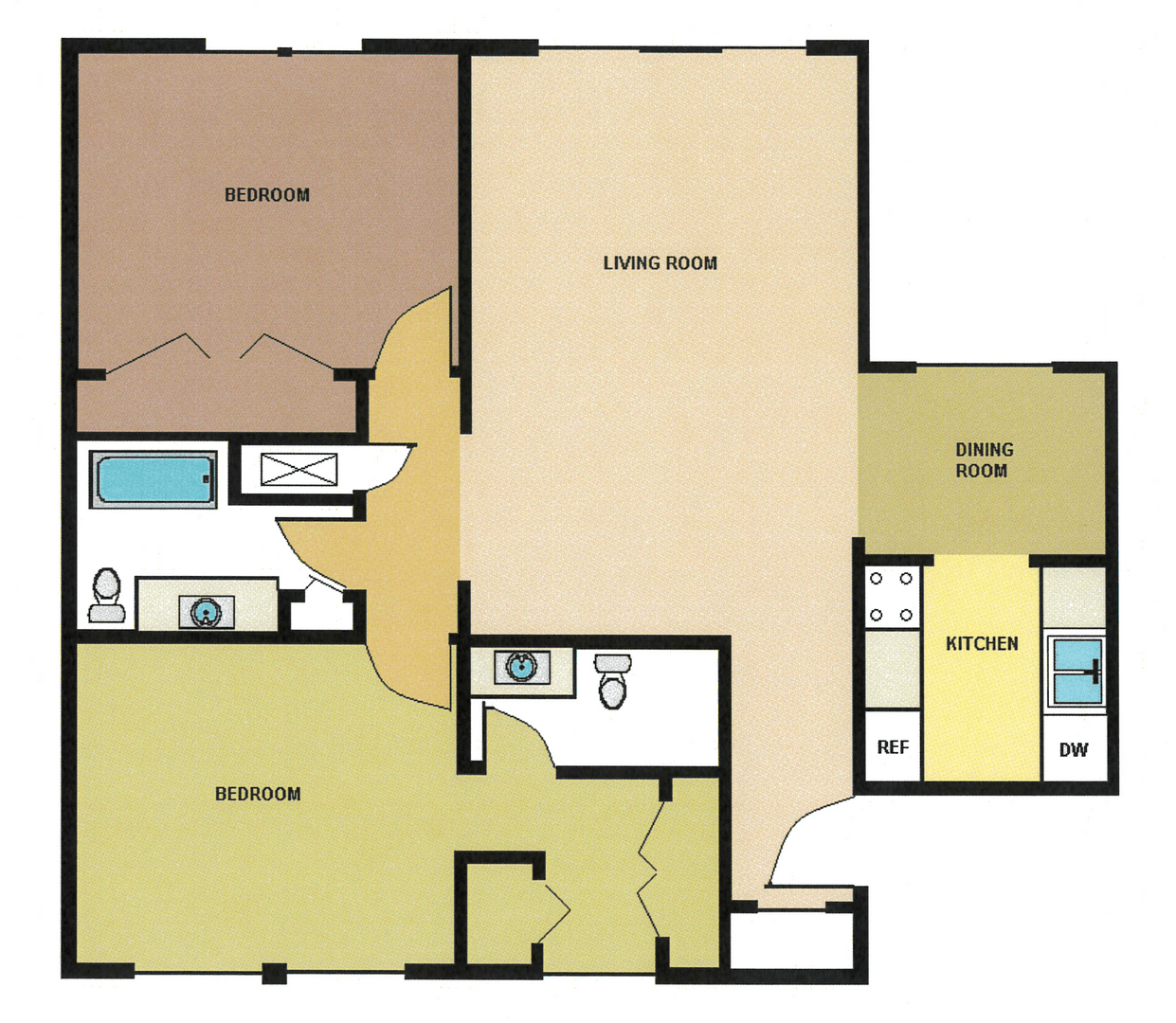 Omaha Apartment: 11766 Wakeley Plz