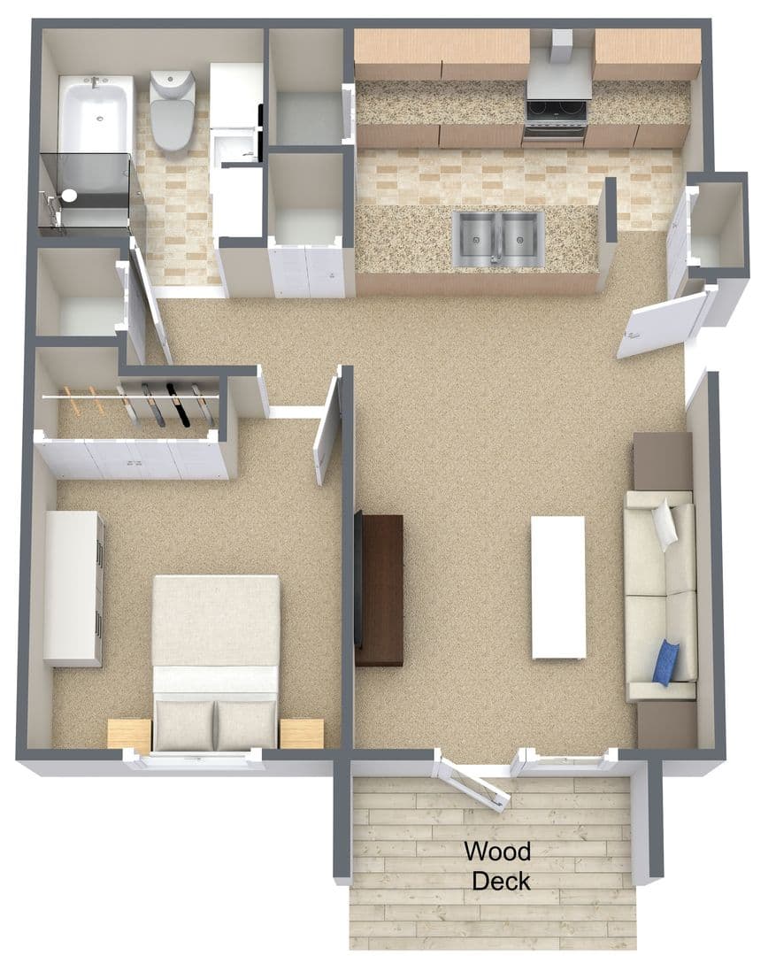 Omaha Apartment: 5344 S 99th Street