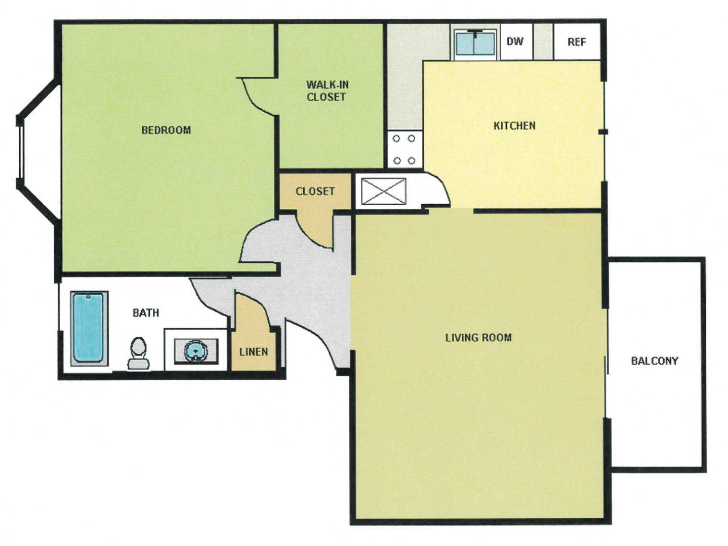 Omaha Apartment: 11766 Wakeley Plz
