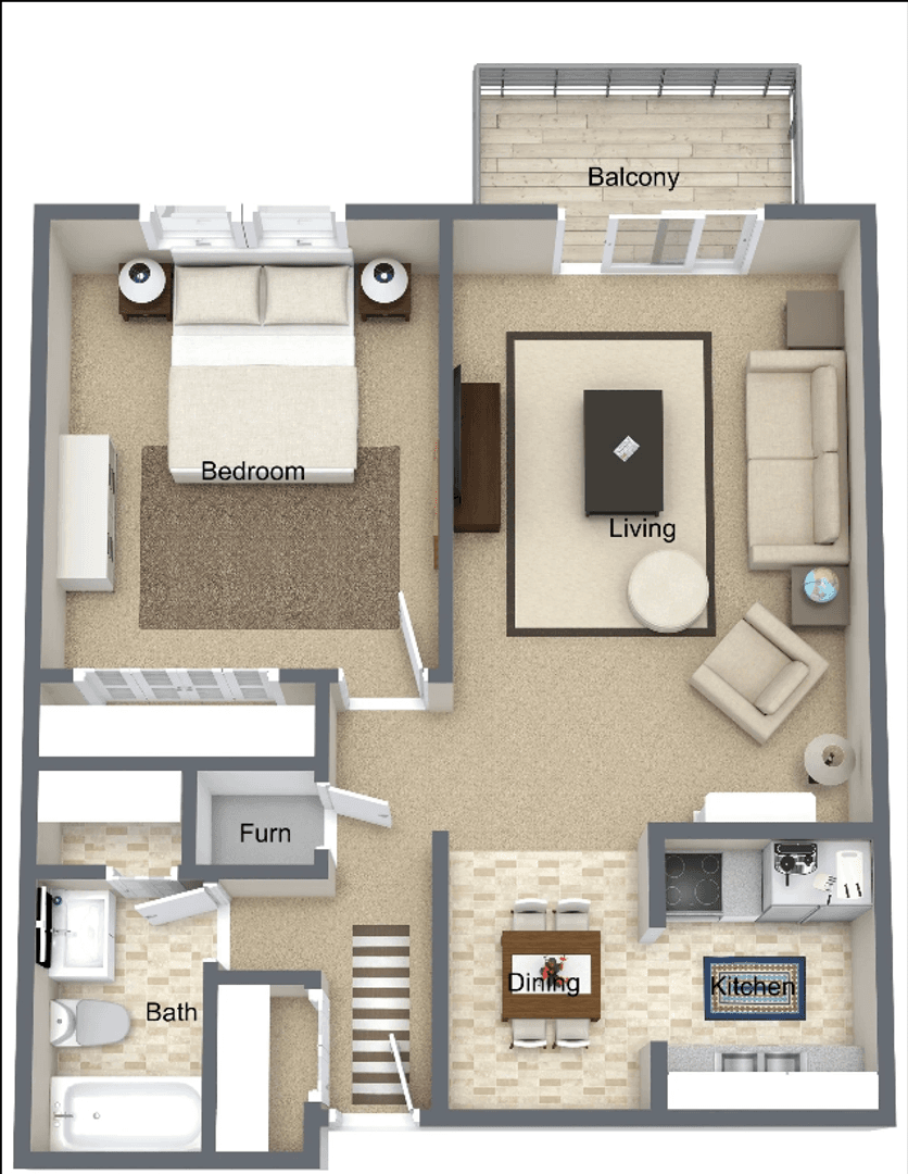 Omaha Apartment: 950 S 69th Street