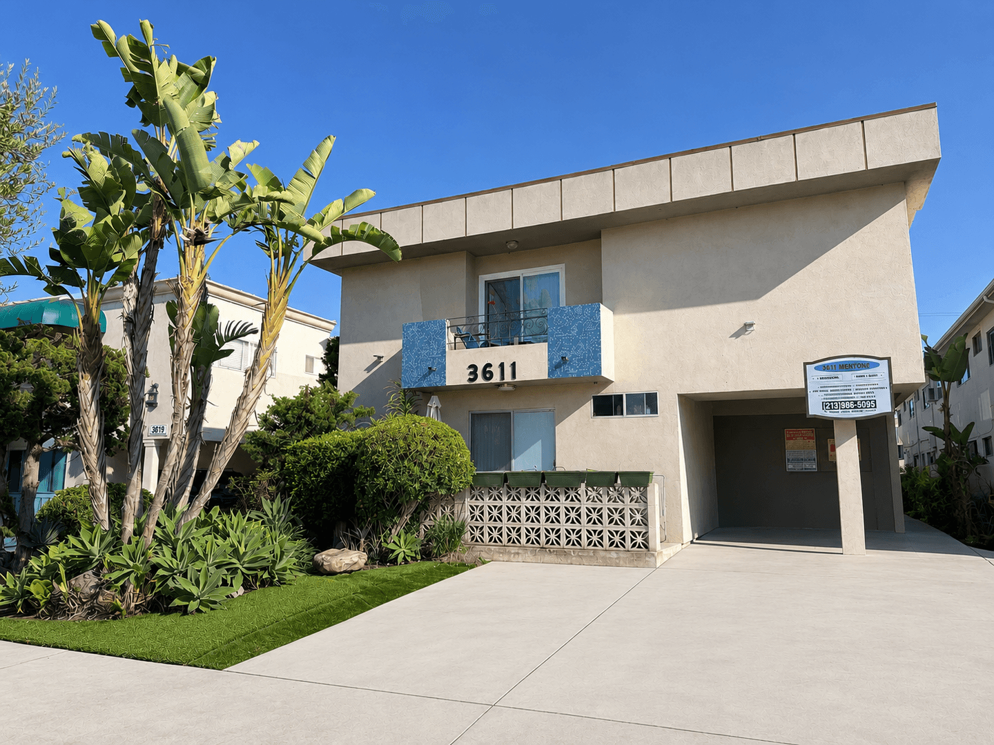 Los Angeles Apartment: 3611 Mentone Ave