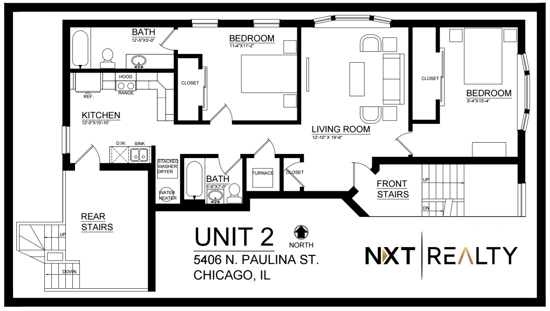 Chicago Apartment: 5404-06 N. Paulina