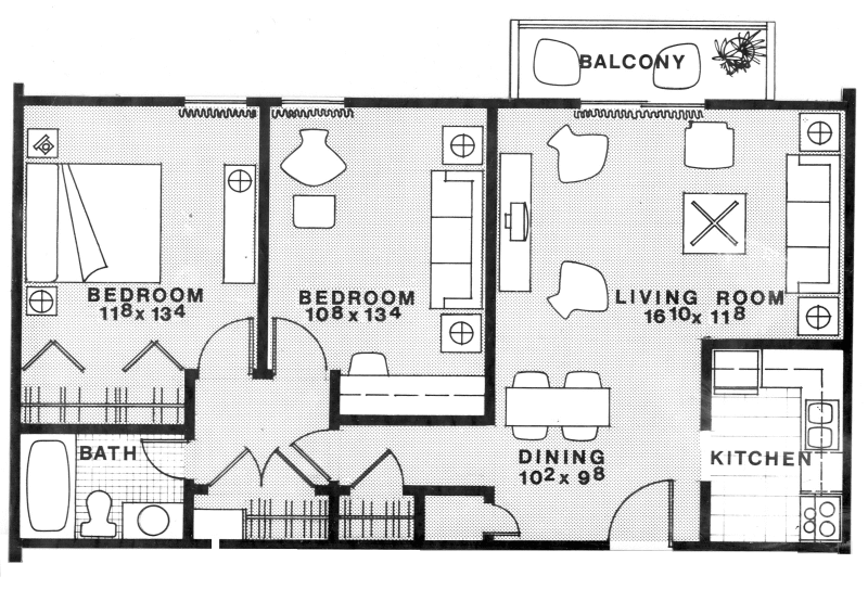 Avondale Estates Apartment: 280 Northern Ave - Ofc