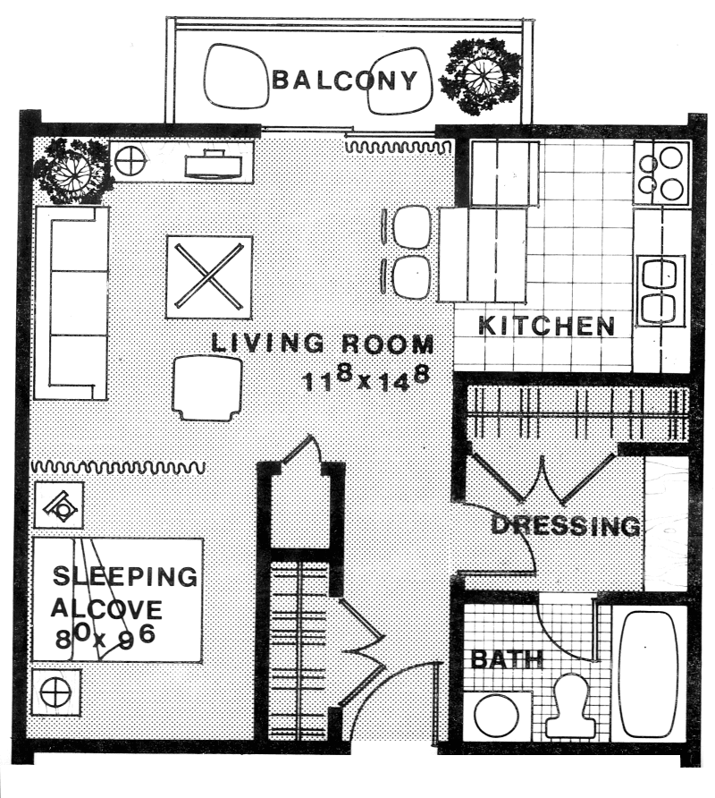 Avondale Estates Apartment: 280 Northern Ave - Ofc
