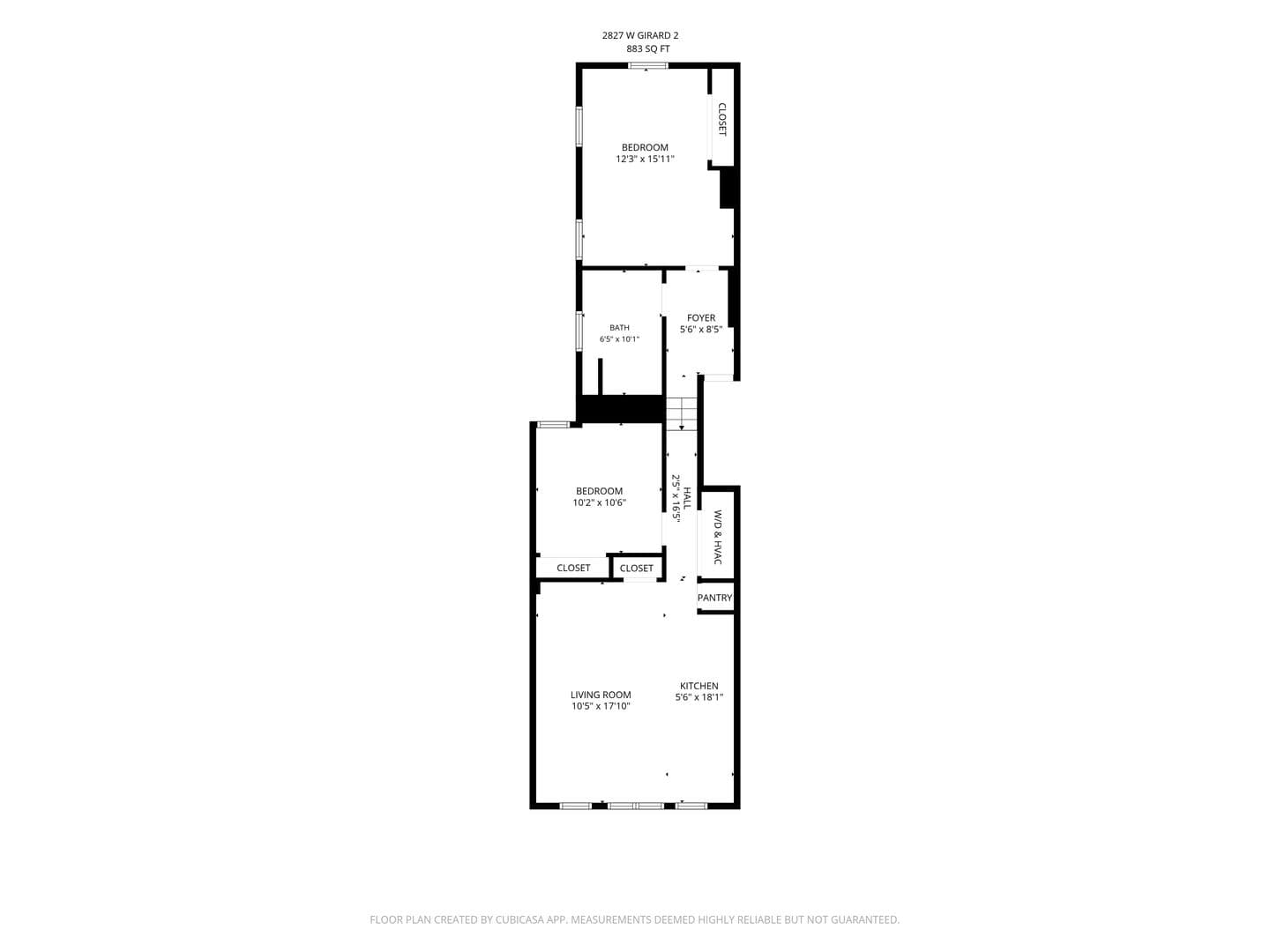 Philadelphia Apartment: 2827 W Girard Avenue