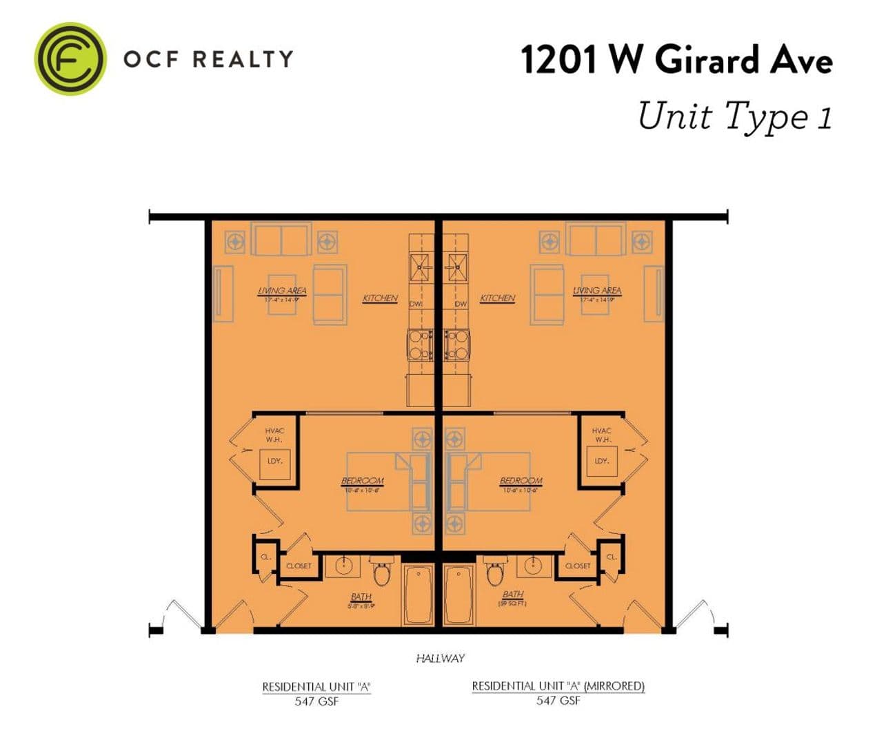 Philadelphia Apartment: 1201 W Girard Avenue