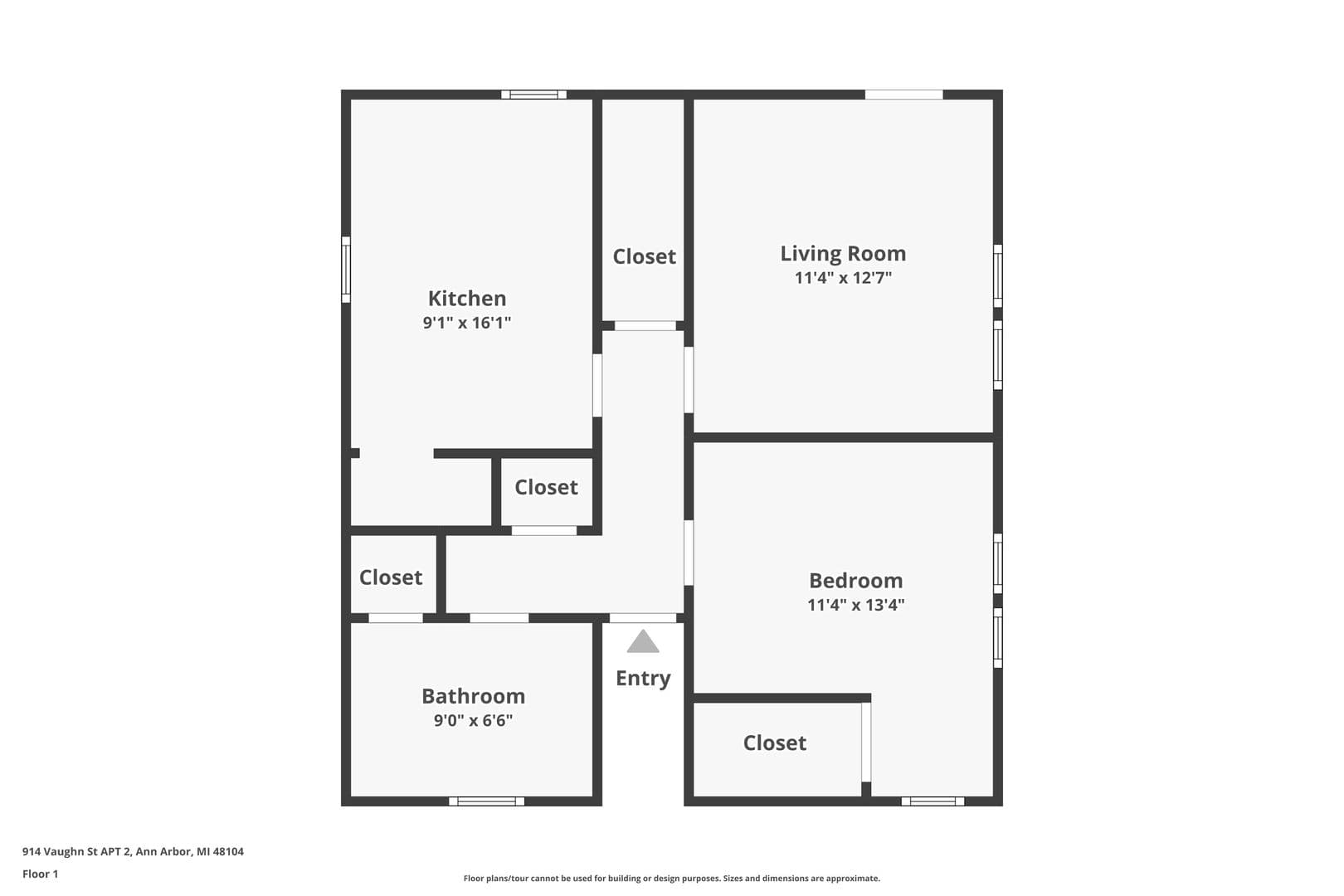 Ann Arbor Apartment: 914 Vaughn St.