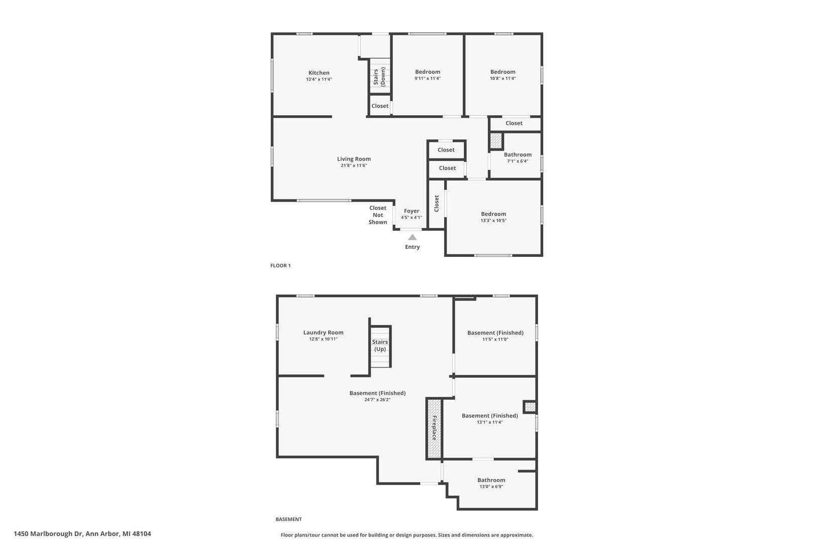 Ann Arbor House: 1450 Marlborough Dr.