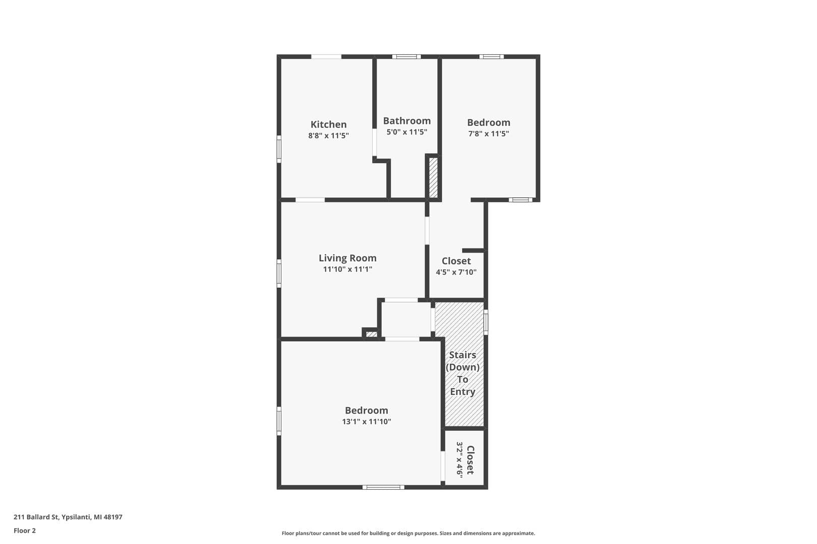 Ypsilanti Apartment: 211 Ballard