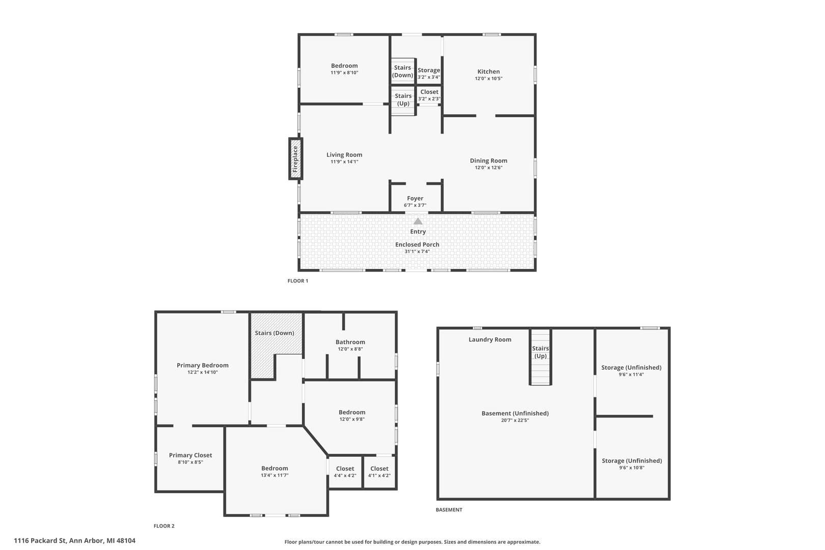 Ann Arbor Apartment: 1116 Packard St.