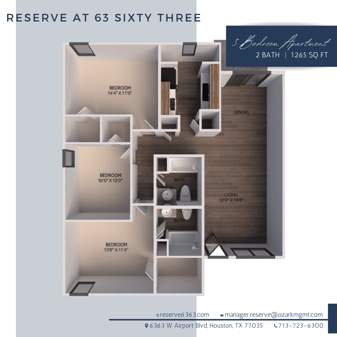 Houston Apartment: 6363 W Airport Blvd