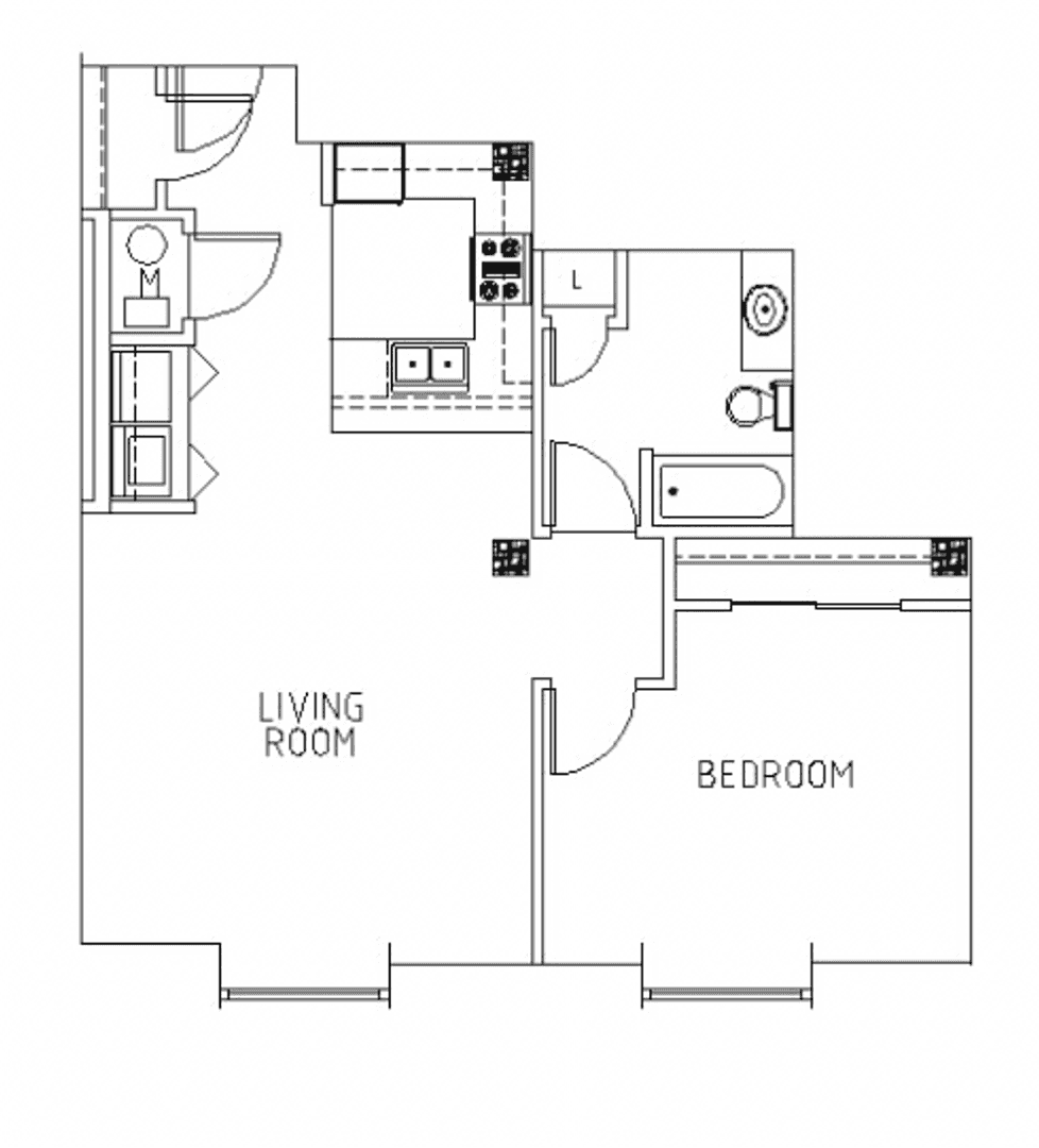 Kansas City Apartment: 200 W 5th Street