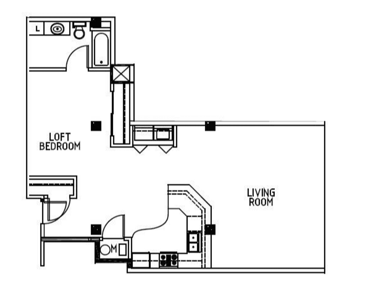 Kansas City Apartment: 200 W 5th Street