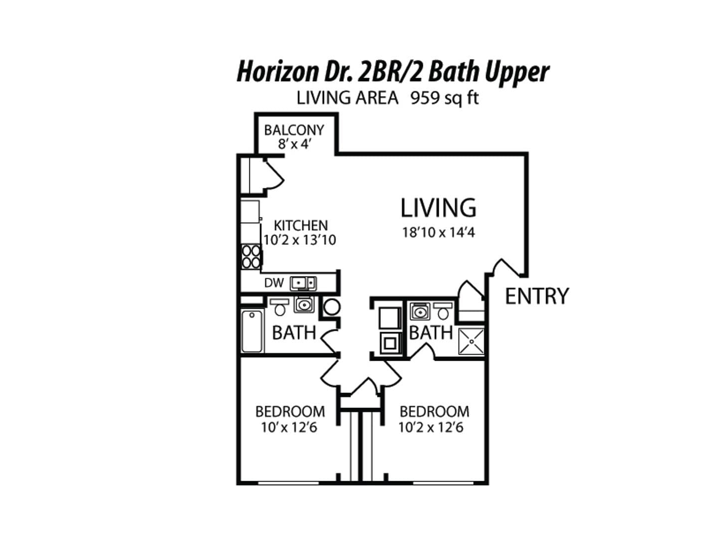 West Lafayette Apartment: 2911 & 2915 Horizon Dr.
