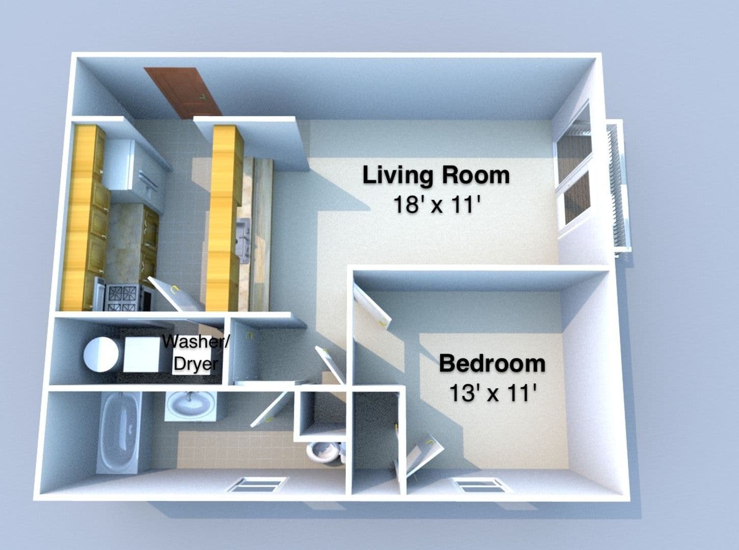 Lafayette Apartment: 809 N 6th St.