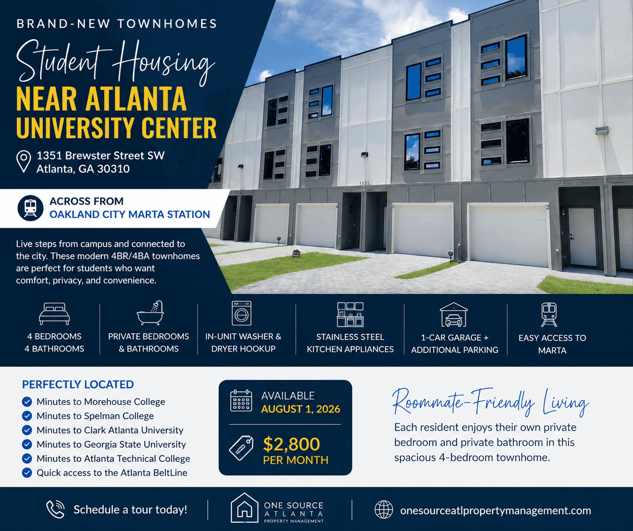 Atlanta Condo: 1351 Brewster St